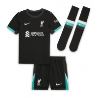 Liverpool Harvey Elliott #19 Fußballbekleidung Auswärtstrikot Kinder 2024-25 Kurzarm (+ kurze hosen)